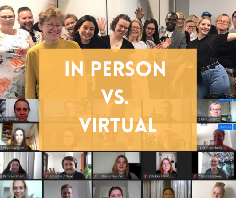 Combining lessons from virtual and in person sprints
